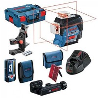 BOSCH GLL 3-80 C šķērslīniju lāzers 1x2 Ah L-Boxx